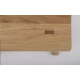 Rustic Style Table - Shown in Oak with Rustic Profile / Square Corner