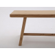 Rustic Style Bench - Shown in Oak