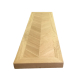 Oak Herringbone Top - matt lacquer 