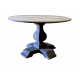 Walnut Jacob Pedestal - with top - sanded 