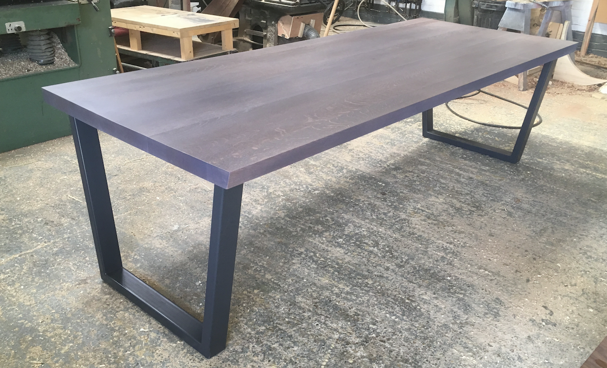 Grey stained Oak Mordern Table