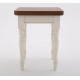 Farmhouse Style Stool - Shown with Pencil Round profile + 30mm Corners