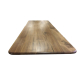 Walnut top oiled/ bullnose edge/50mm radius corner