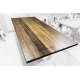 Iroko  Desk top - Satin Lacquer 