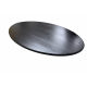 Oval Ash top - painted black 